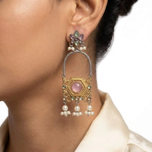 Bohemian Floral Dangle Earrings
