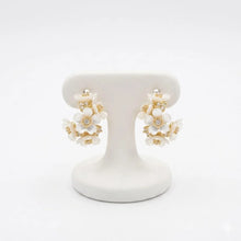 Blossoming Floral Cluster Earrings