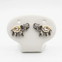 Elephant Motif Stud Earrings