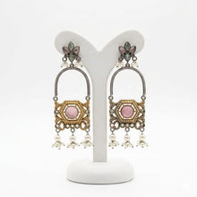 Bohemian Floral Dangle Earrings