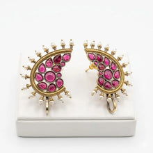 Ornate Paisley Drop Earrings