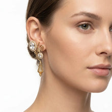Ornate Swirl Filigree Drop Earrings