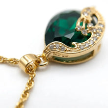 Elegant Teardrop Filigree Jewelry Set
