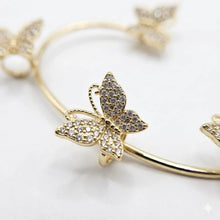 Butterfly Cascade Ear Cuff
