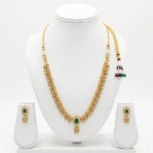 Regal Filigree Drop Necklace Set