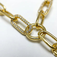 Elegant Link Drop Necklace