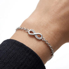 Infinity Charm Chain Bracelet