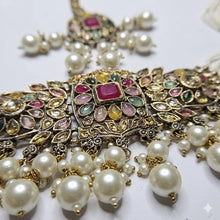Regal Multilayer Pearl Choker Set