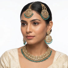 Ornate Filigree Beaded Jewelry Set