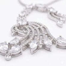 Elegant Cascading Teardrop Necklace Set