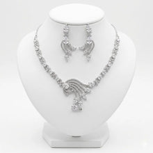 Elegant Cascading Teardrop Necklace Set