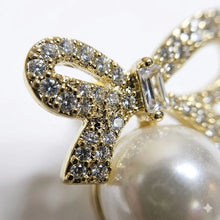 The Timeless Pearl & Bow Stud Earrings