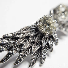 Winged Sparkle Stud Earrings
