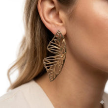 Butterfly Wing Cutout Earrings