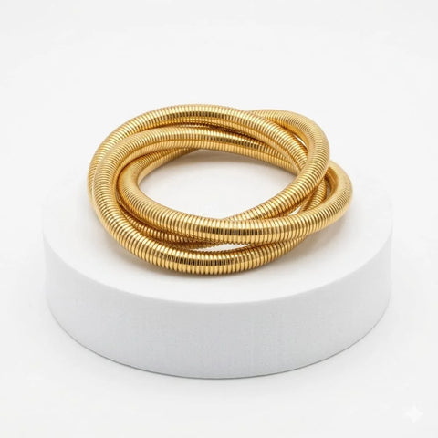 The Signature Coil Statement Bracelet
