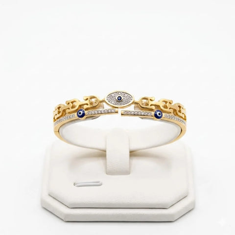 The Protective Evil Eye Statement Bangle