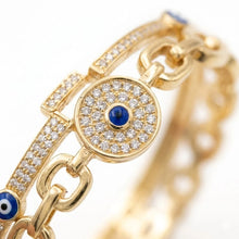 The Protective Evil Eye Statement Bangle