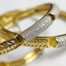 The Royal Chevron Bangle