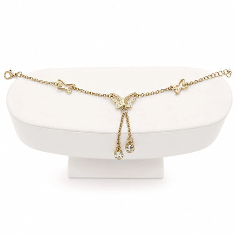 The Fluttering Crystal Butterfly Bracelet