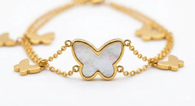 The Butterfly Garden Layered Bracelet