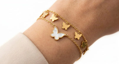 The Butterfly Garden Layered Bracelet