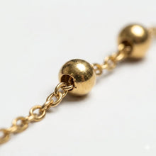 The Essential Gold Bead Station Bracelet