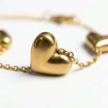 The Signature Puffed Heart Charm Bracelet