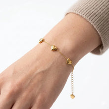 The Signature Puffed Heart Charm Bracelet