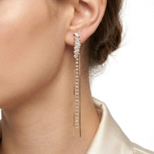 The Radiant Cascade Tassel Earrings