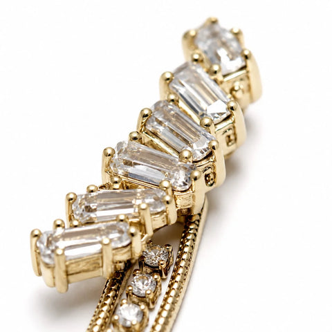 The Radiant Cascade Tassel Earrings