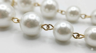 Cascading Pearl Drop Earrings