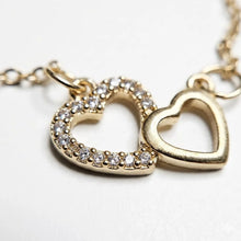 Golden Embrace Heart Pendant
