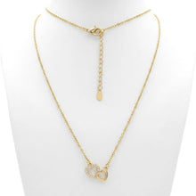 Golden Embrace Heart Pendant