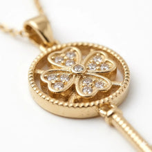 Golden Fortune Key Pendant