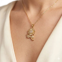 Golden Sunflower Necklace