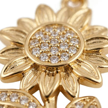 Golden Sunflower Necklace