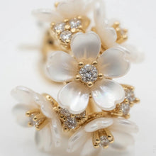 Blossoming Floral Cluster Earrings