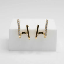 Modern Geometric Ear Cuff Earrings